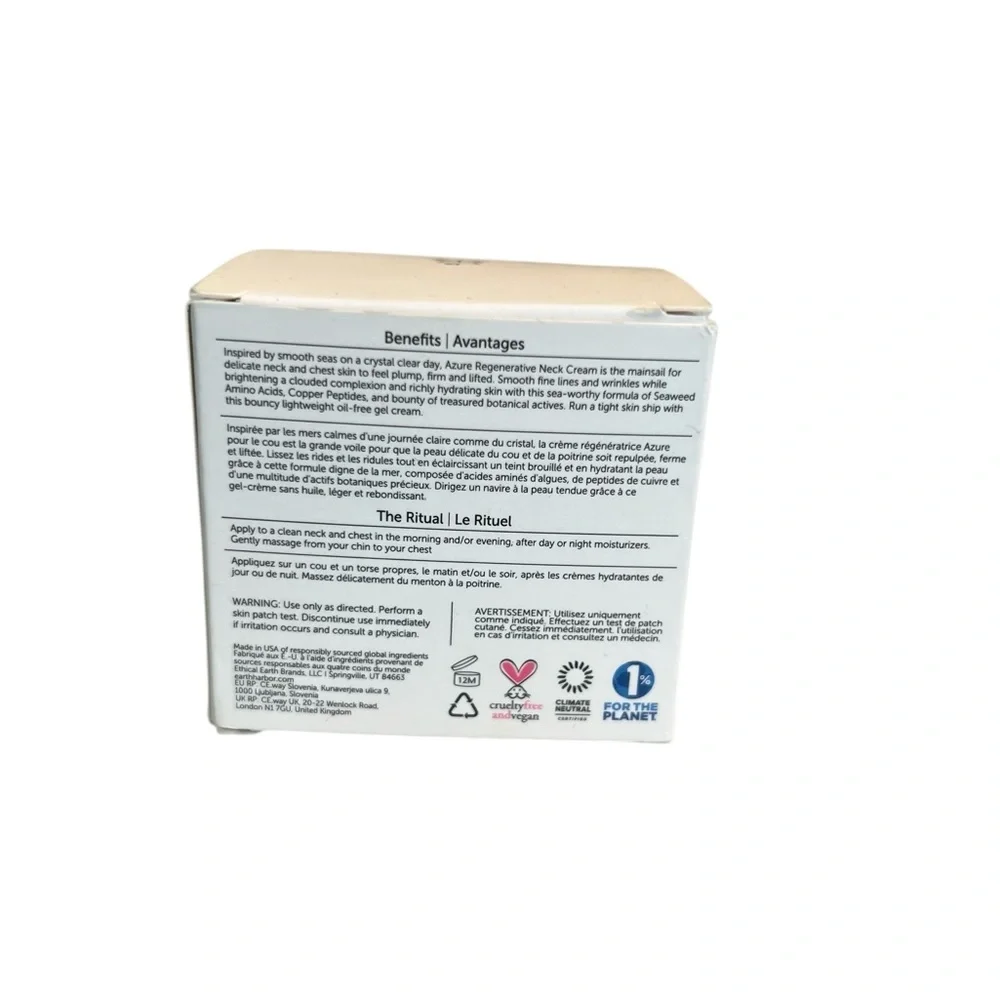 Earth Harbor Azure Regenerative Neck Cream 2 fl oz - Picture 5 of 8